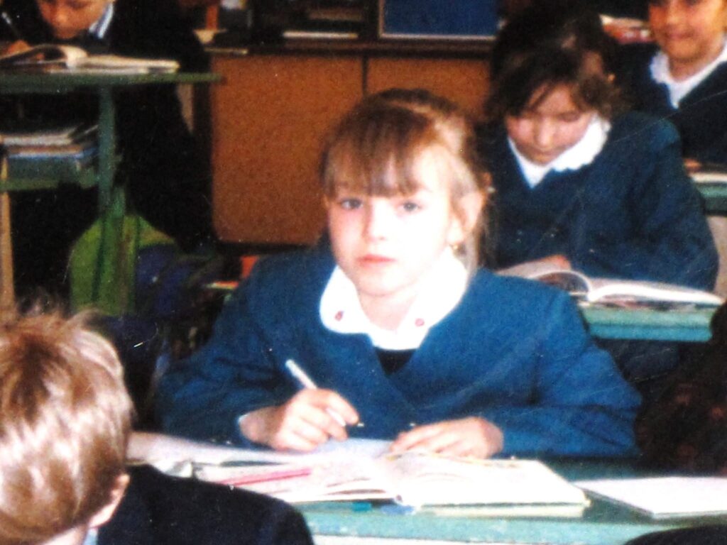 Alla's childhood (7 years old)