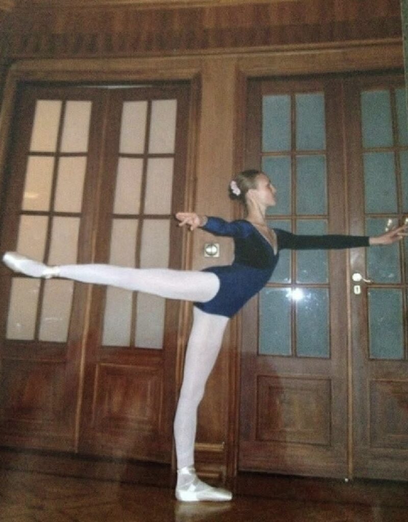 Alla's childhood (13 years old)